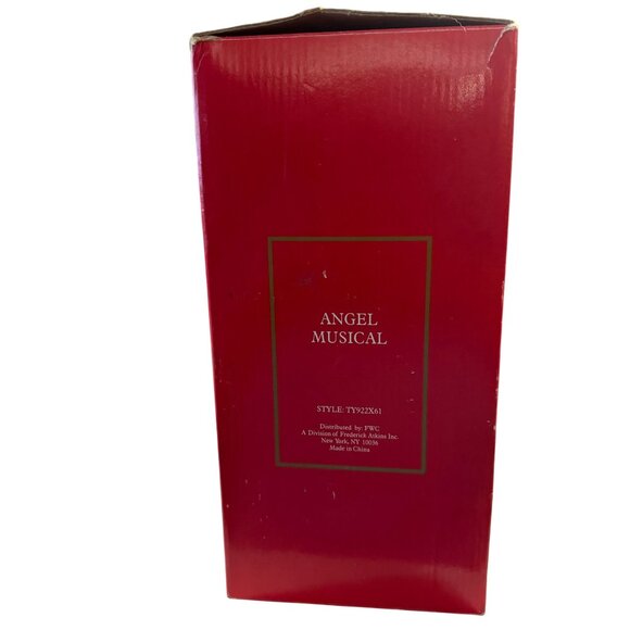 Vintage Dillards Angel Figurine With Flowers & Wings‎ - Picture 8 of 8